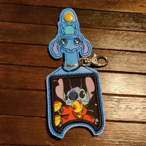 Stitch hand sanitizer holder case
